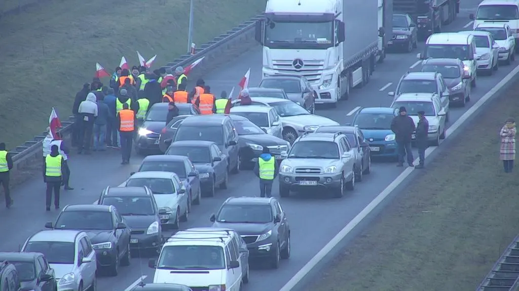 Protest na A2