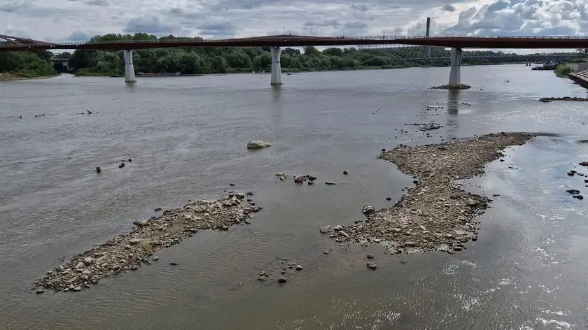 Najniższy stan Wisły w historii pomiarów