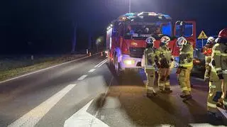 W wypadku na krajowej "10" zginęła kobieta