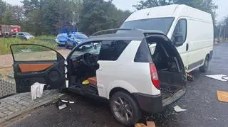 Śmiertelny wypadek pod Warszawą