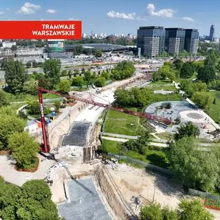 Powstaje tunel tramwajowy do Dworca Zachodniego 