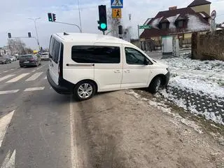 Kolizja w miejscowości Reguły 