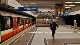 Pociągi metra wróciły na stację Wilanowska 