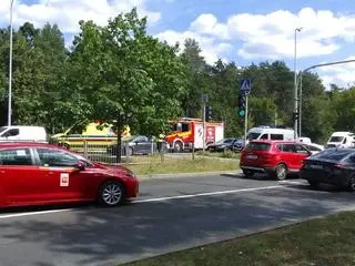 Wypadek na Marymonckiej
