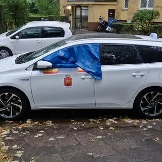 Uszkodzone taksówki