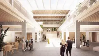 Wizualizacje nowego budynku UW na Powiślu