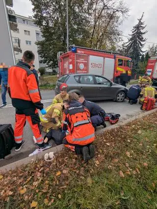 Potrącenie dzieci w Nowym Dworze Mazowieckim