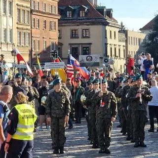 Pielgrzymi w drodze
