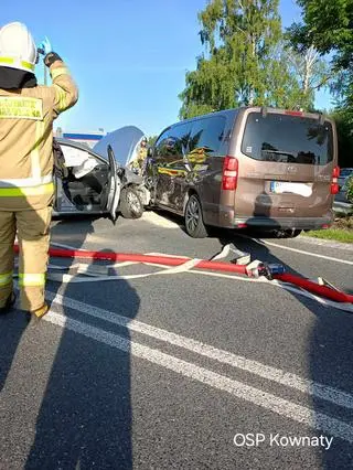 Wypadek w miejscowości Kolonia Szpondowo 