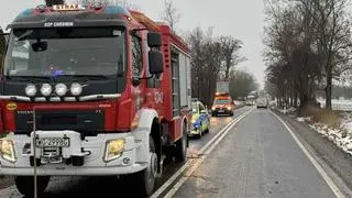 Wypadek w miejscowości Łopocianka 