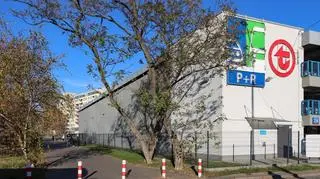 Parking P+R przy stacji metra Wilanowska