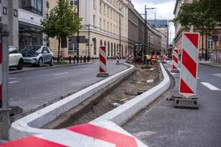 Wakacyjny sezon remontów - ul. Zamoyskiego 