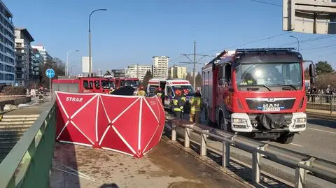 Policjanci szukają świadków wypadku na Grójeckiej