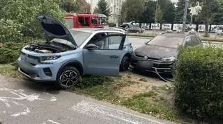 Zderzenie na Puławskiej 