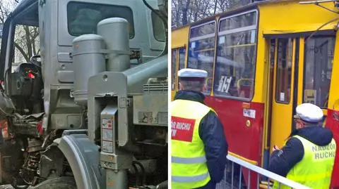 "15" wjechała w ciężarówkę