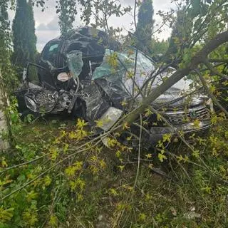 Wypadek w miejscowości Trzebuń