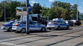 Potrącenie na Marymonckiej