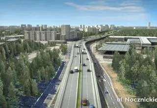 Estakady na Bielanach połączą most z trasą S7. Wizualizacje