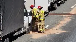 Karambol na trasie S8