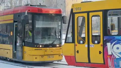 Zderzenie tramwajów na Powstańców Śląskich 