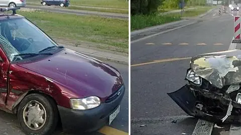 3 osoby ranne w wypadku na Białołęce