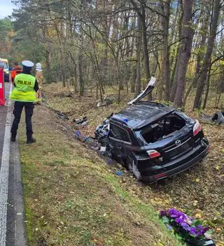 Śmiertelny wypadek pod Białobrzegami 
