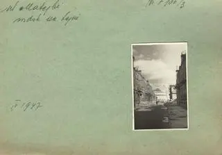 Ulica Matejki, widok na Sejm