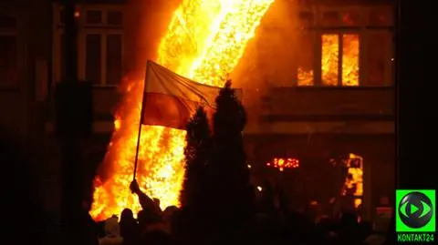 Po pożarze tęczy. Policja: mamy podejrzewanego, analizujemy nagrania