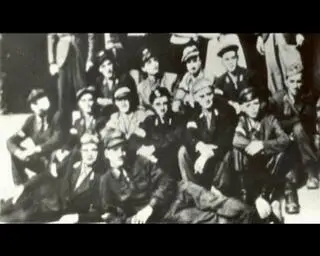 Żołnierze batalionu AK "Miłosz", w skład którego wchodził pluton głuchoniemych