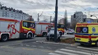 Zderzenie na placu Zawiszy 