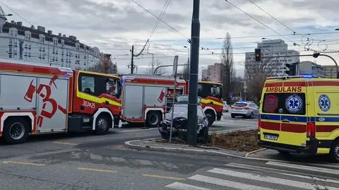 Zderzenie na placu Zawiszy 