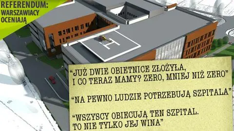 Warszawiacy oceniają: Szpital Południowy