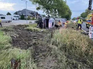 Wypadek w miejscowości Marynino 