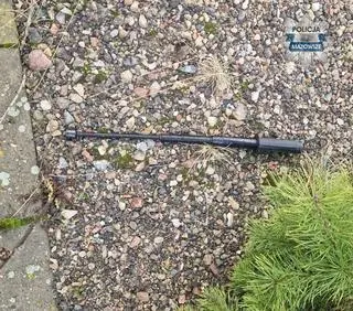 Przedmioty znalezione przy zatrzymanych osobach 