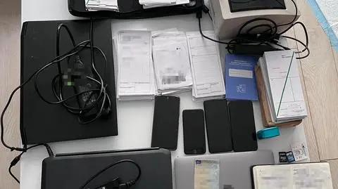 Przedmioty zabezpieczone przez policję