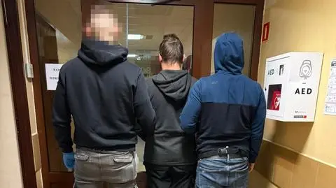 Zatrzymany mężczyzna 