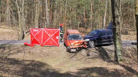 Śmiertelny wypadek na drodze wojewódzkiej nr 631