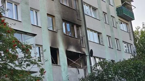 Ogień w bloku, zginęła jedna osoba 