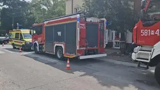 Kierowca uderzył w salon kosmetyczny