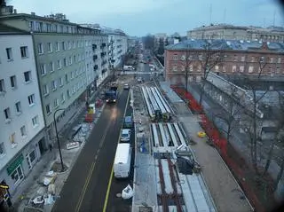 Budowa linii tramwajowej w ciągu ulicy Rakowieckiej