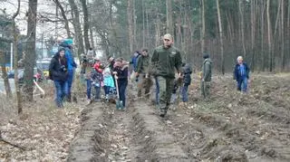 Akcja sadzenia drzew przy Lucerny