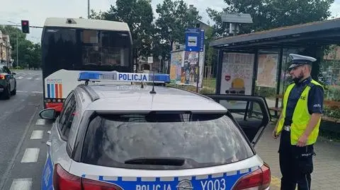 Policjanci zatrzymali kierowcę autobusu miejskiego 