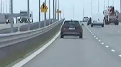 Kierowca audi momentami pędził nawet 200 km/h