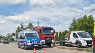 Kolizja w Jabłonnej 