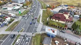 Skrzyżowanie Alej Jerozolimskich i Regulskiej