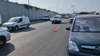 Kolizja na S2