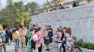 Protest "Warszawa nie śpi" 