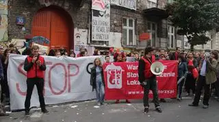 Protest na Wilczej