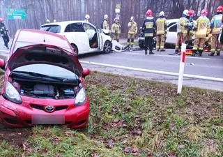 Wypadek na drodze wojewódzkiej numer 801