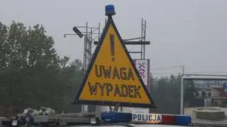 Wypadek w Wesołej